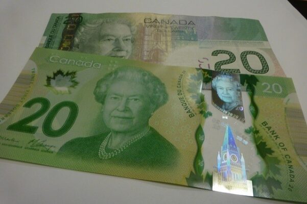 CAD $20 Bills