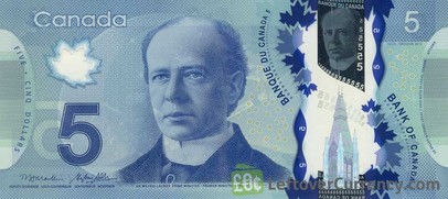 CAD $5 Bills
