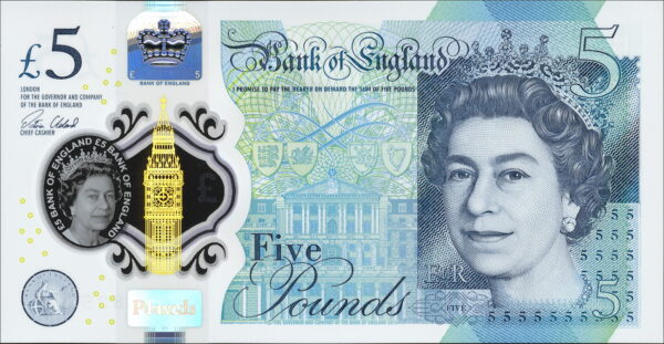 GBP £5 Bills