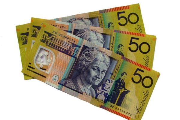$50 AUD Bills