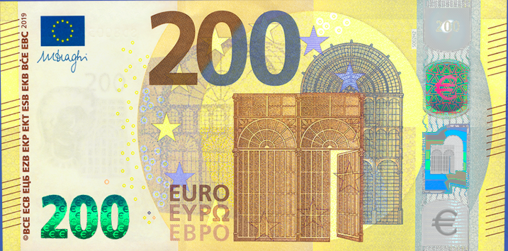 €200 Euro Bills