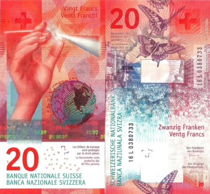 Swiss 20 Francs