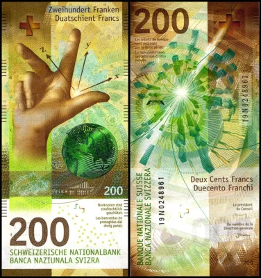 Swiss 200 Francs